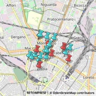 Mappa Via Veglia, 20159 Milano MI, Italia (0.67)