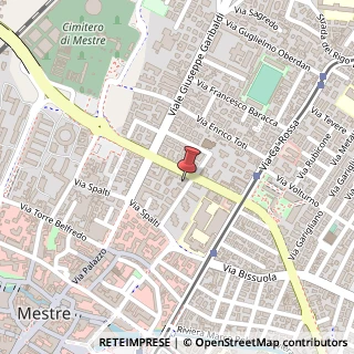 Mappa Via A. Fradeletto, 18, 30173 Venezia, Venezia (Veneto)