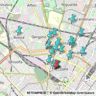 Mappa Via Legnone, 20159 Milano MI, Italia (0.876)