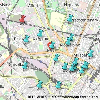 Mappa Via Legnone, 20159 Milano MI, Italia (1.2725)