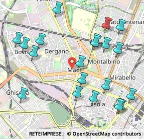 Mappa Via Legnone, 20159 Milano MI, Italia (1.1975)