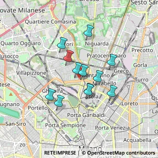 Mappa Via Legnone, 20159 Milano MI, Italia (1.38083)