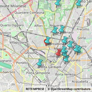 Mappa Via Legnone, 20159 Milano MI, Italia (2.18929)