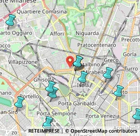 Mappa Via Legnone, 20159 Milano MI, Italia (2.54786)