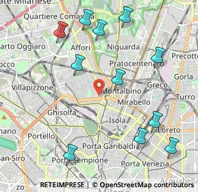 Mappa Via Legnone, 20159 Milano MI, Italia (2.38273)