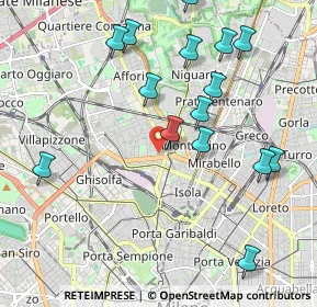Mappa Via Legnone, 20159 Milano MI, Italia (2.23267)