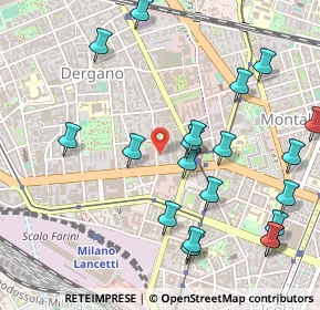 Mappa Via Legnone, 20159 Milano MI, Italia (0.5945)