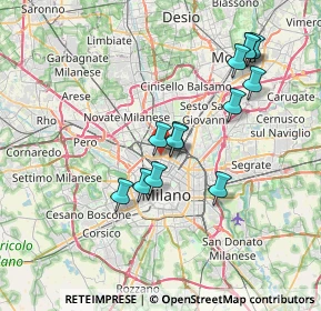 Mappa Via Legnone, 20159 Milano MI, Italia (6.79231)
