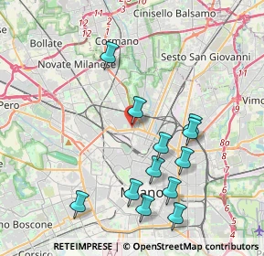 Mappa Via Legnone, 20159 Milano MI, Italia (4.065)