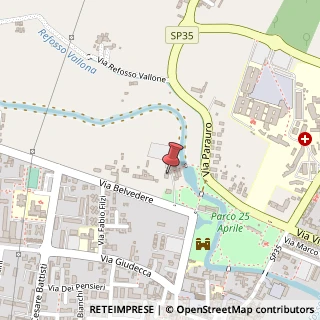 Mappa Via Belvedere, 14, 30035 Mirano, Venezia (Veneto)