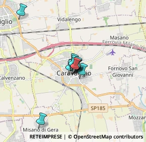 Mappa Via Pradello, 24043 Caravaggio BG, Italia (0.79417)