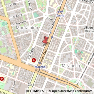 Mappa Viale Zara, 115, 20159 Milano, Milano (Lombardia)