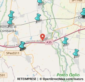 Mappa Cascina Cantarana di Sopra, 24054 Calcio BG, Italia (7.07722)