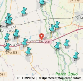 Mappa Cascina Cantarana di Sopra, 24054 Calcio BG, Italia (5.727)