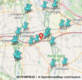 Mappa Strada Statale, 24051 Calcio BG, Italia (8.985)