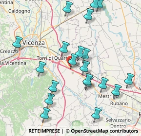 Mappa Grumolo delle Abbadesse, 36040 Grumolo delle Abbadesse VI, Italia (8.4865)