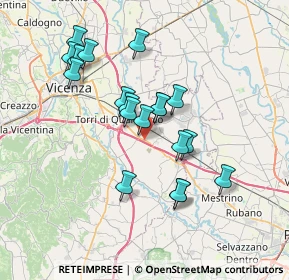 Mappa Grumolo delle Abbadesse, 36040 Grumolo delle Abbadesse VI, Italia (6.37632)