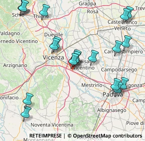 Mappa Grumolo delle Abbadesse, 36040 Grumolo delle Abbadesse VI, Italia (18.9715)