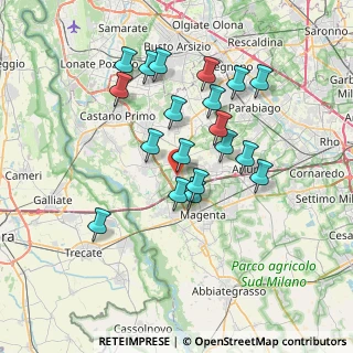 Mappa 20010 Mesero MI, Italia (6.56158)