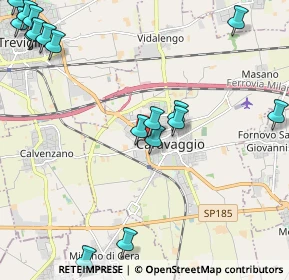 Mappa Via Campi, 24043 Caravaggio BG, Italia (3.18)