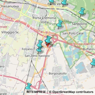 Mappa Via della Volta, 25010 San Zeno Naviglio BS, Italia (2.71091)