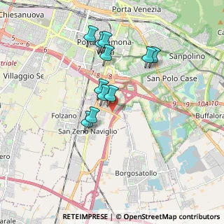 Mappa Via della Volta, 25010 San Zeno Naviglio BS, Italia (1.54727)