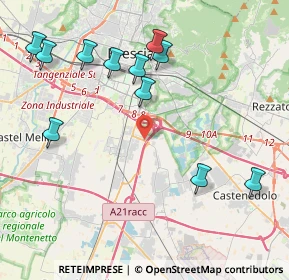 Mappa Via della Volta, 25010 San Zeno Naviglio BS, Italia (4.64455)