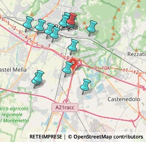 Mappa Via della Volta, 25010 San Zeno Naviglio BS, Italia (3.97071)