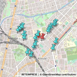 Mappa Via Privata Terenzio Mamiani, 20127 Milano MI, Italia (0.4175)