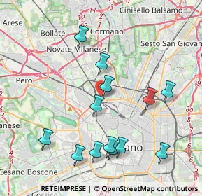 Mappa Cavalcavia Adriano Bacula, 20158 Milano MI, Italia (4.15846)