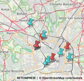 Mappa Cavalcavia Adriano Bacula, 20158 Milano MI, Italia (3.60091)