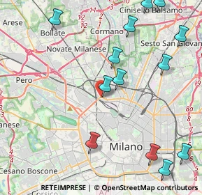 Mappa Cavalcavia Adriano Bacula, 20158 Milano MI, Italia (5.48429)