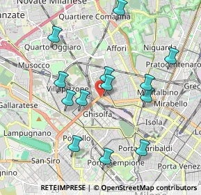 Mappa Cavalcavia Adriano Bacula, 20158 Milano MI, Italia (1.90385)