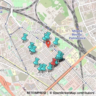 Mappa P.za Pompeo Castelli, 20155 Milano MI, Italia (0.407)