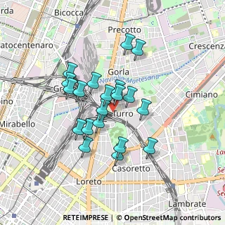 Mappa Piazza Anelli Giacomo, 20127 Milano MI, Italia (0.7105)