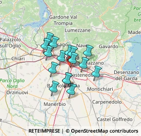 Mappa Via Leonardo da Vinci, 25010 San Zeno Naviglio BS, Italia (8.89375)