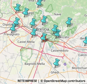 Mappa Via Leonardo da Vinci, 25010 San Zeno Naviglio BS, Italia (8.72071)