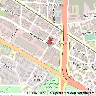 Mappa Via Alfredo Pizzoni, 3, 20151 Milano, Milano (Lombardia)