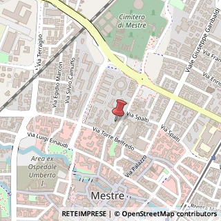 Mappa Via Spalti, 1, 30174 Venezia, Venezia (Veneto)