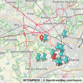 Mappa Piazza Federico Bonola, 20151 Milano MI, Italia (4.65154)