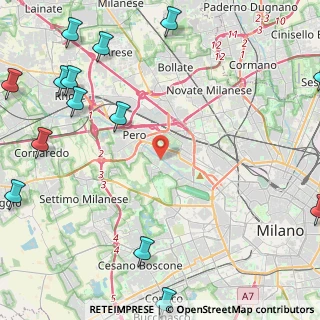 Mappa Piazza Federico Bonola, 20151 Milano MI, Italia (6.97071)