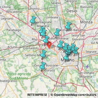 Mappa Piazza Federico Bonola, 20151 Milano MI, Italia (6.30867)