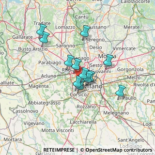 Mappa Piazza Federico Bonola, 20151 Milano MI, Italia (10.81083)