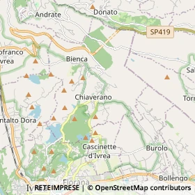 Mappa Chiaverano