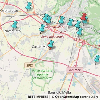 Mappa Via Ugo Foscolo, 25020 Flero BS, Italia (5.33231)