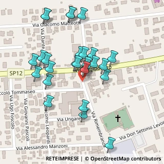 Mappa Via V. Emanuele, 35010 Villafranca Padovana PD, Italia (0.11111)