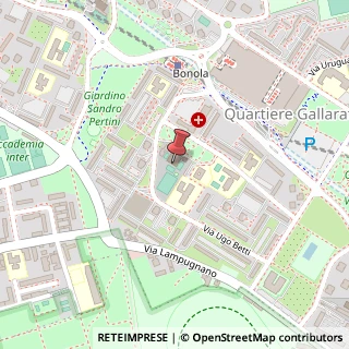 Mappa Via Ugo Betti, 62, 20151 Milano, Milano (Lombardia)