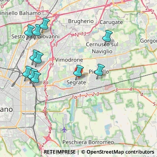 Mappa Via Edmondo de Amicis, 20090 Segrate MI, Italia (4.81)
