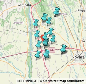 Mappa Via Giuseppe Garibaldi, 28060 Mandello Vitta NO, Italia (5.382)