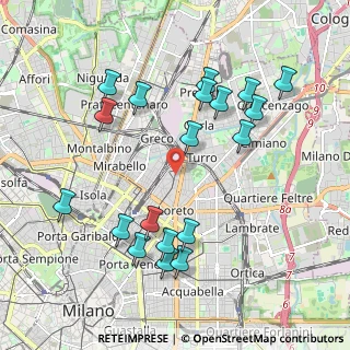 Mappa Via Giulio e Corrado Venini, 20125 Milano MI, Italia (2.11211)